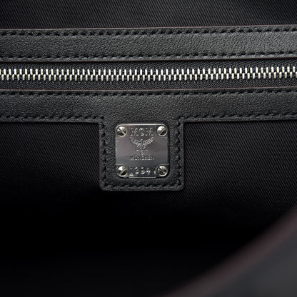 MCM Calfskin Ottomar Medium Klara Hobo Black 7 of 11