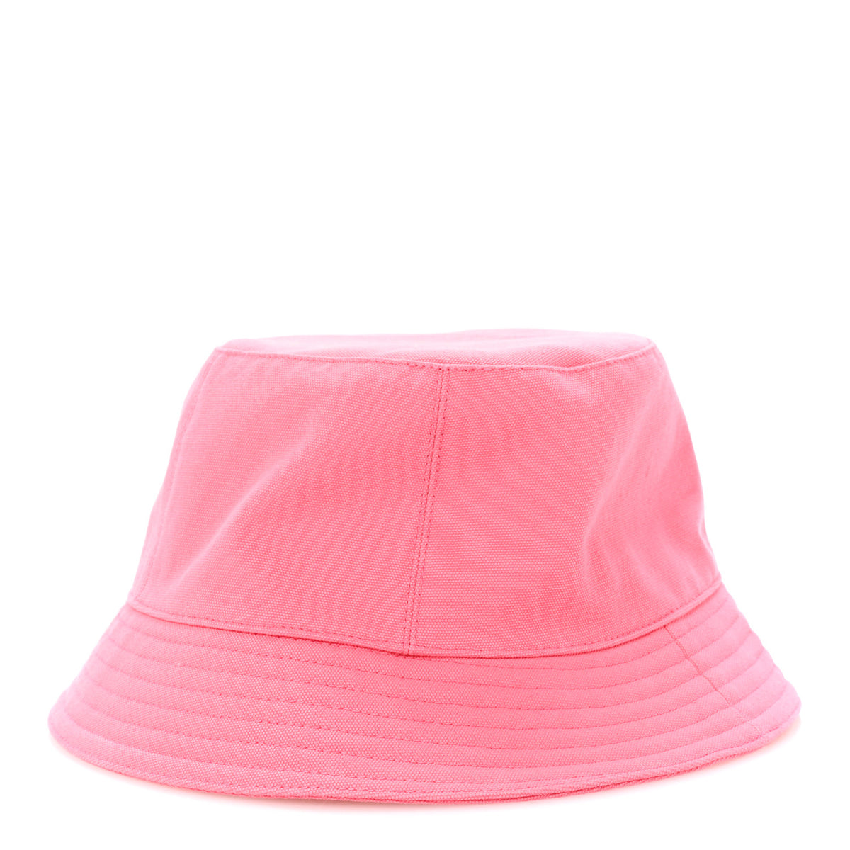 Hermes Hot Pink Bucket Hat with Logo Patch HERMES Pink/Orange Cap Hat Sz57, New! | poupishop main image 4
