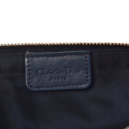 Christian Dior Monogram Mini Saddle Pochette Navy 6 of 13