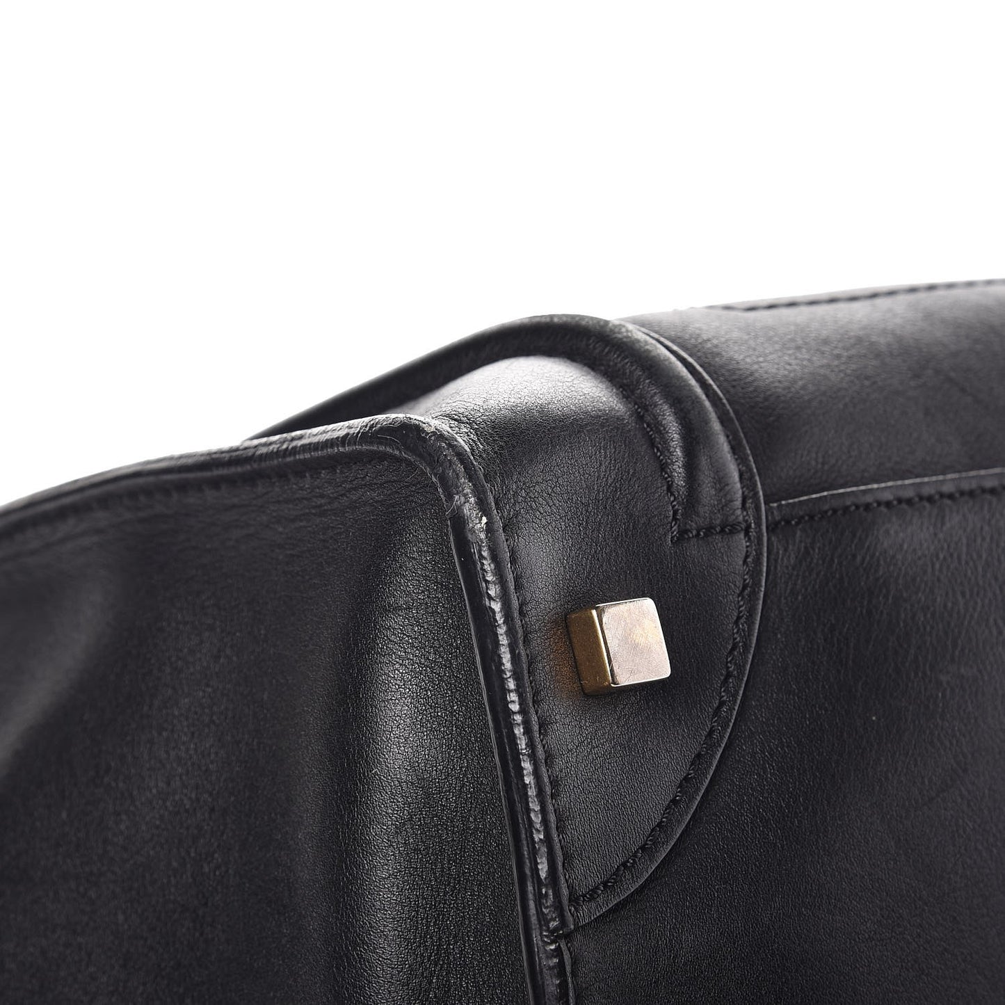 Smooth Calfskin Mini Luggage Black
