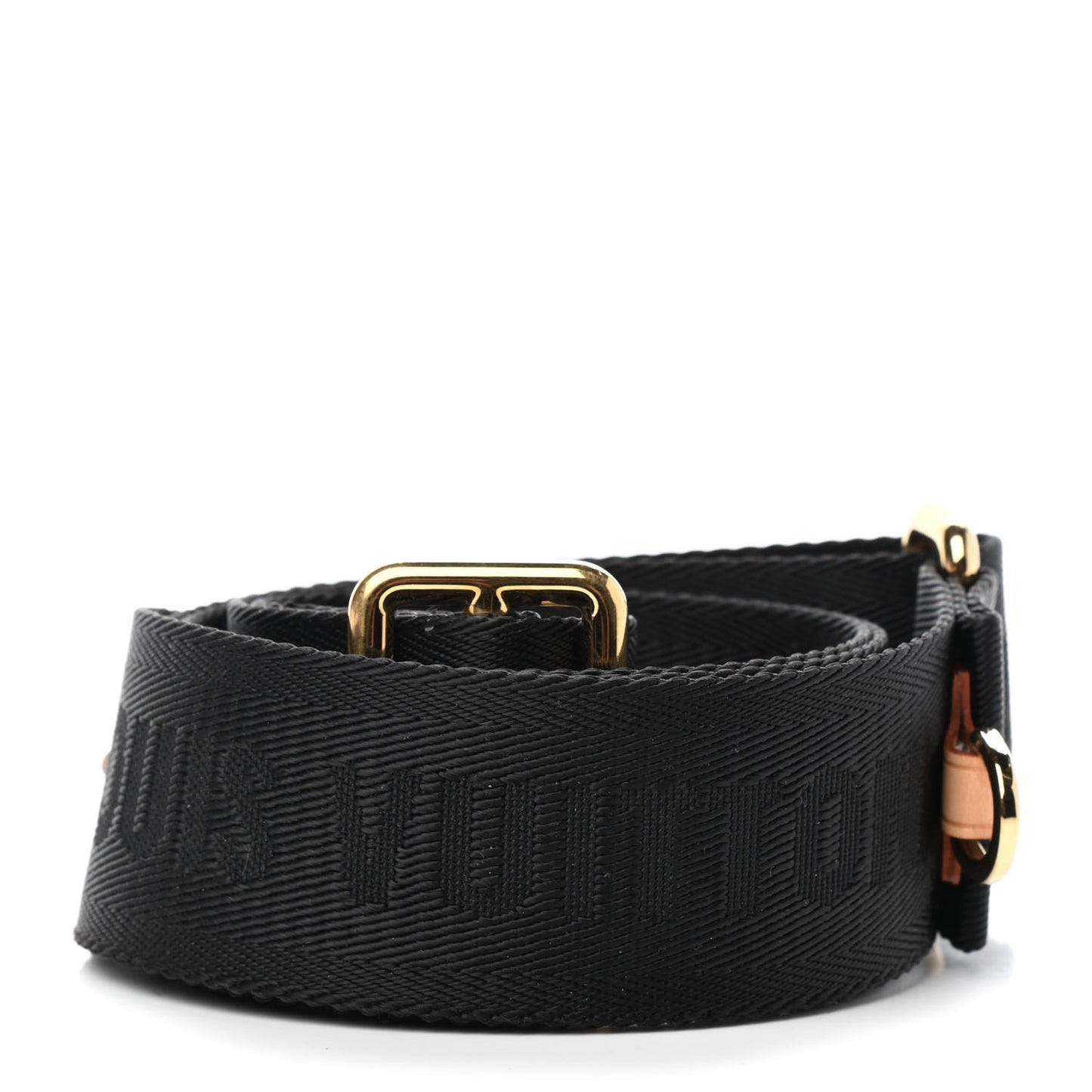 Nylon Petite Malle Souple Shoulder Strap Black