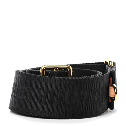 Louis Vuitton Nylon Petite Malle Souple Shoulder Strap Black 2 of 2