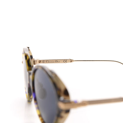 Christian Dior Acetate Umbrage Round Sunglasses Tortoise Blue 5 of 7