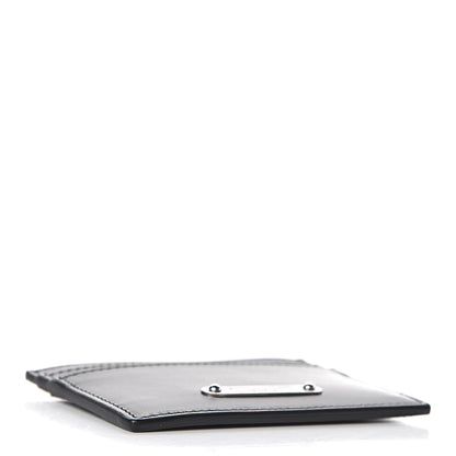 Saint Laurent Calfskin Plate Card Case Black 4 of 8