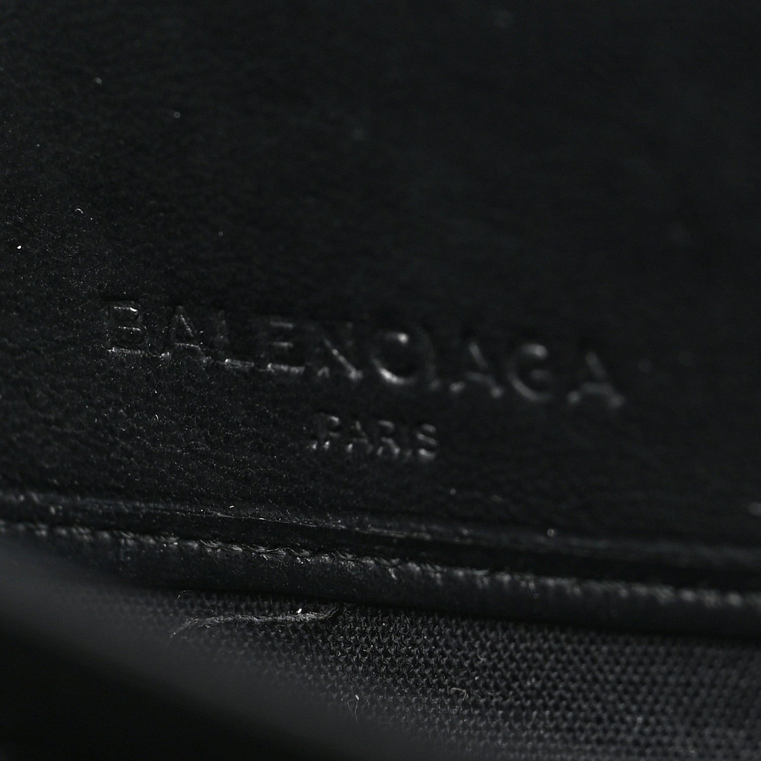 Balenciaga Matte Goatskin Rubber Covered Classic Hardware Continental Zip Around Wallet Black 6 of 10