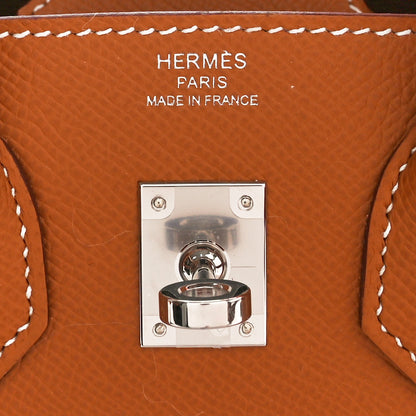 Hermes Epsom Birkin Sellier 25 Gold 5 of 11