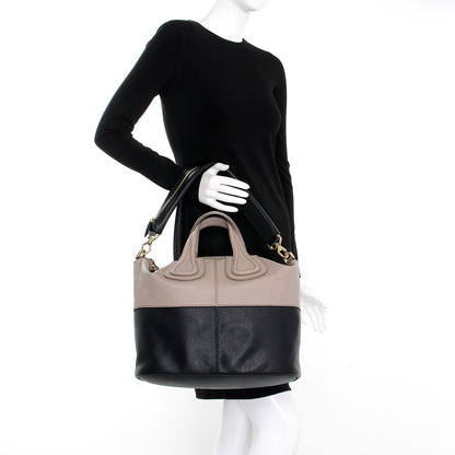 Givenchy Waxy Grained Calfskin Medium Nightingale Beige Black 2 of 7