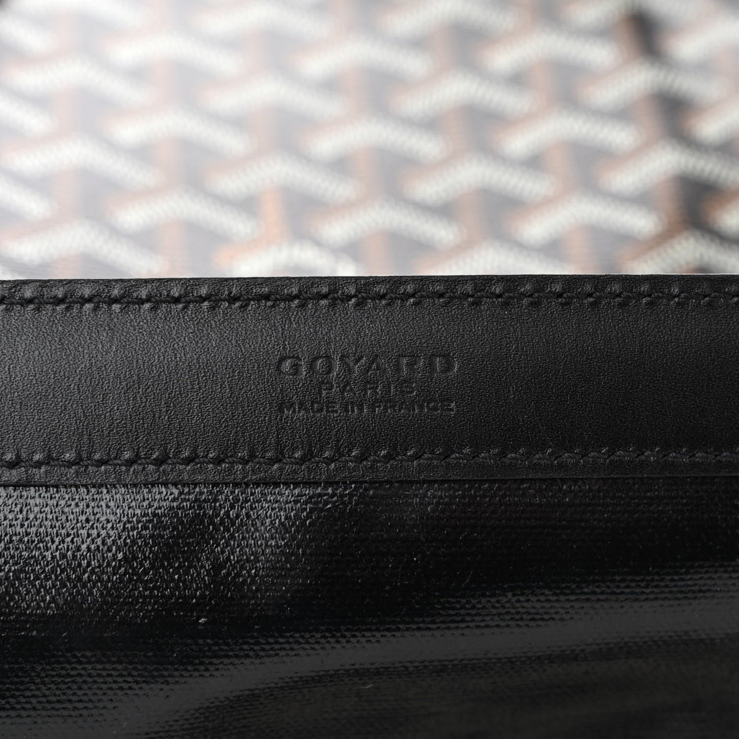 Goyardine Bellechasse PM Black