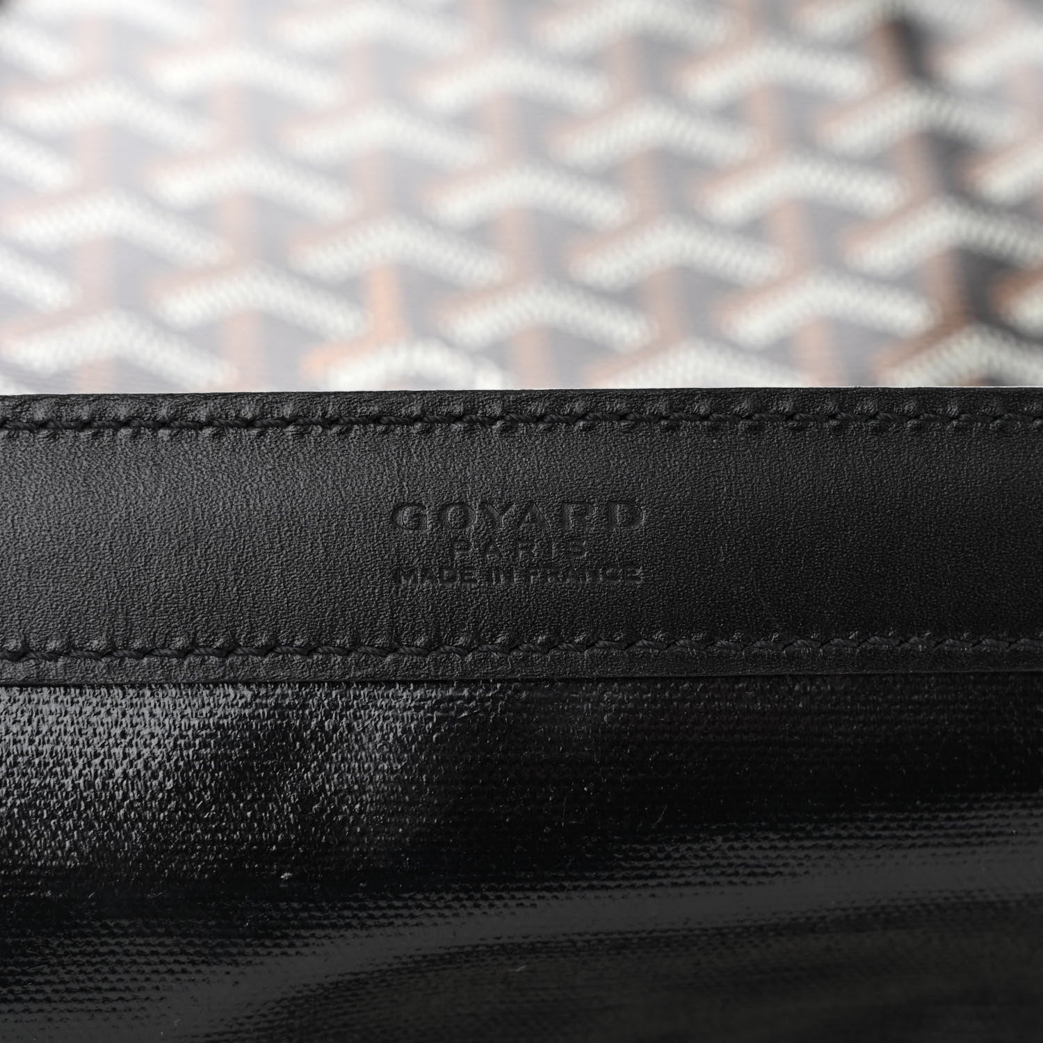 Goyard Goyardine Bellechasse PM Black 6 of 9