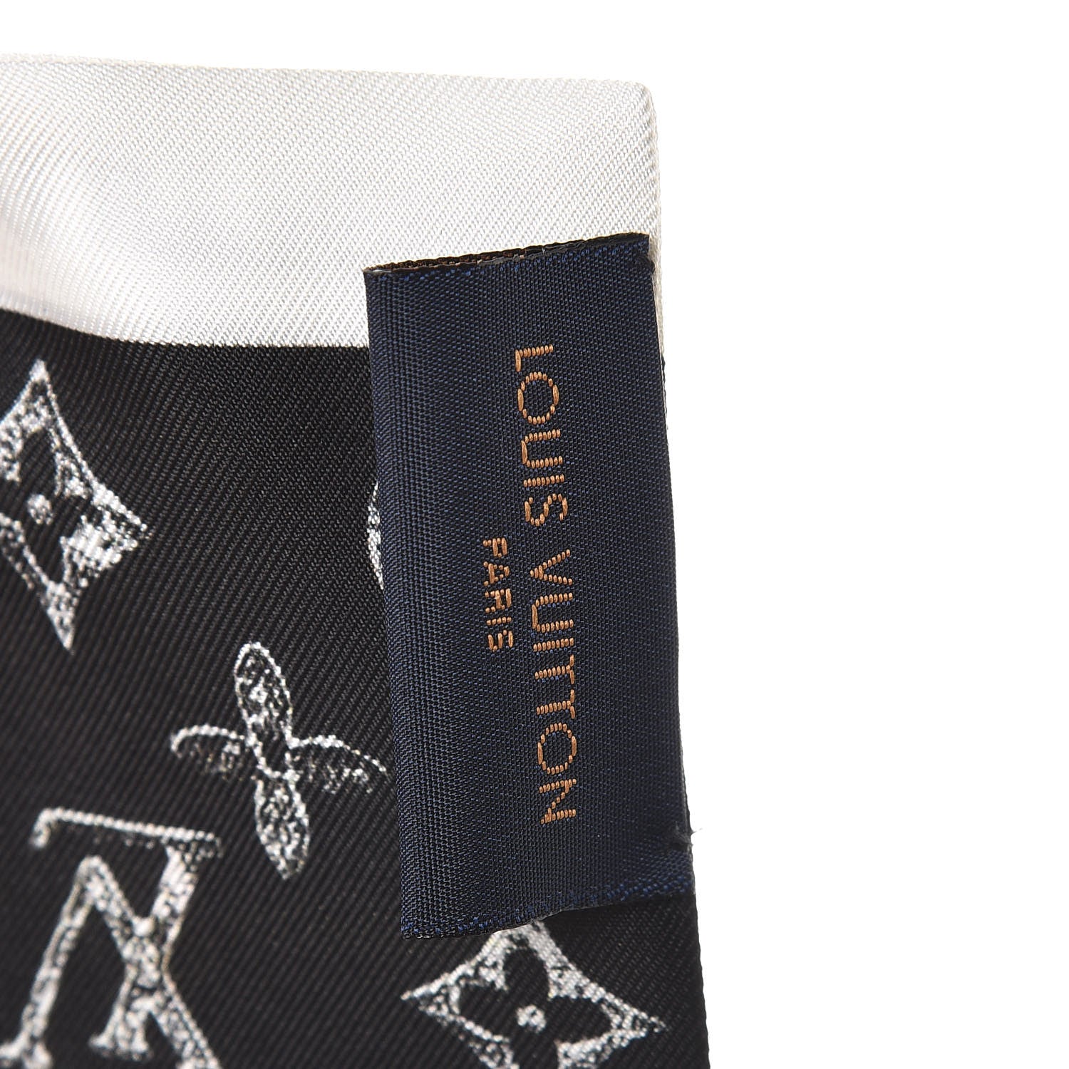 Louis Vuitton Silk Catogram Classic Bandeau Black 3 of 5