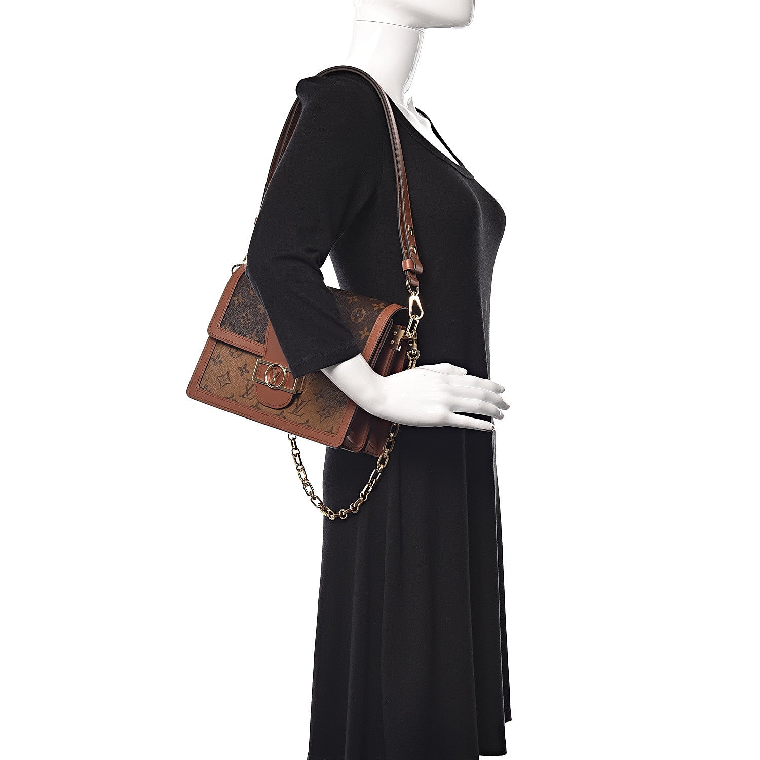Louis Vuitton Reverse Monogram Dauphine MM 1 of 8