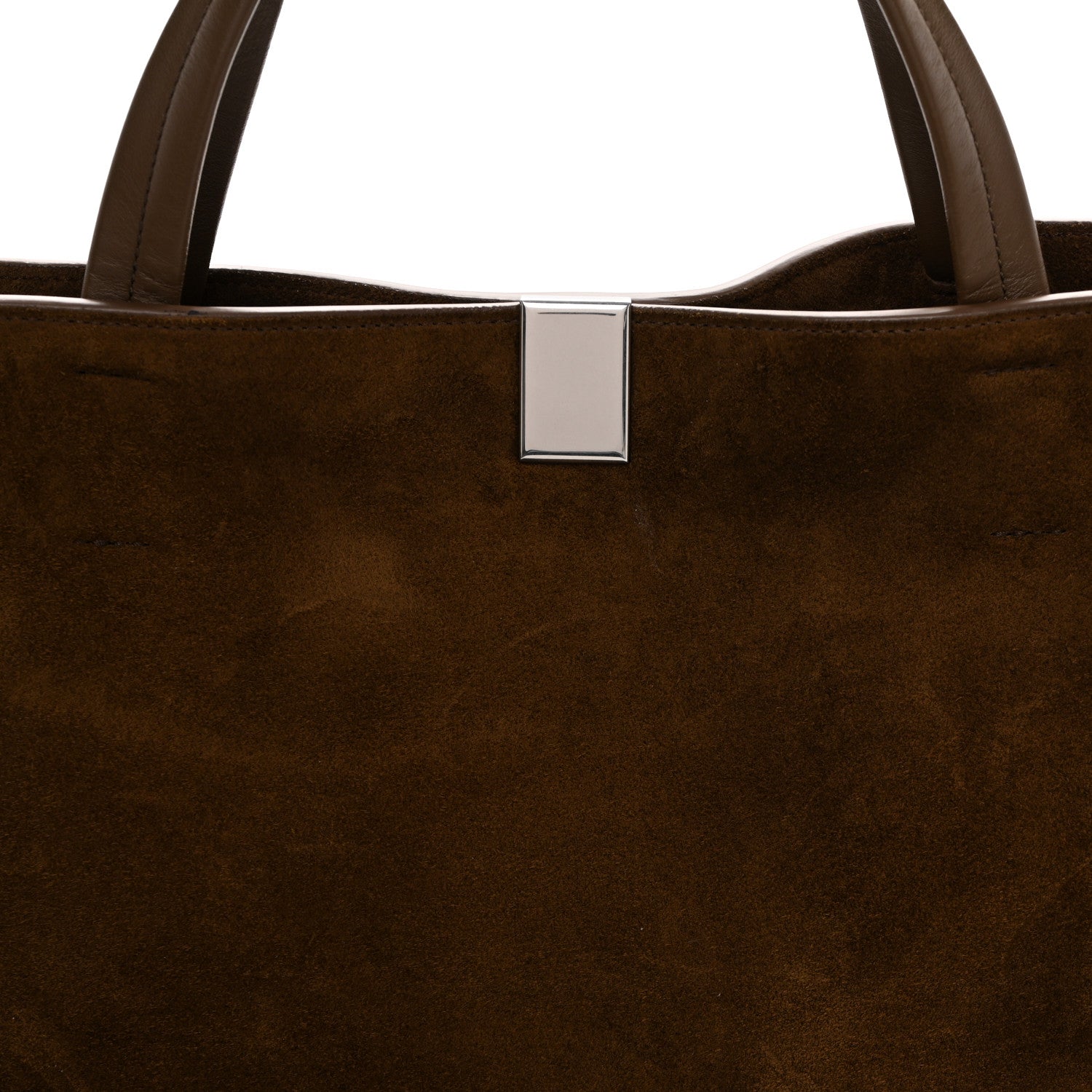 Phoebe Philo Suede Medium Kit Cabas Khaki 7 of 9