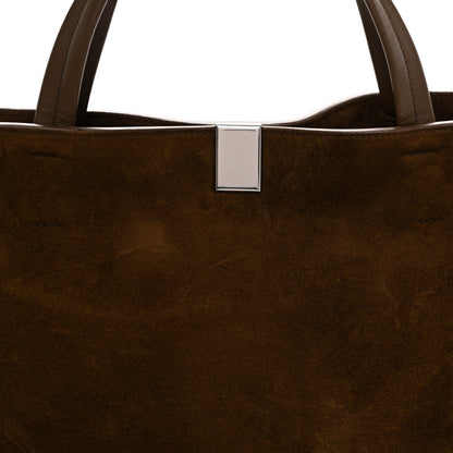 Phoebe Philo Suede Medium Kit Cabas Khaki 7 of 9