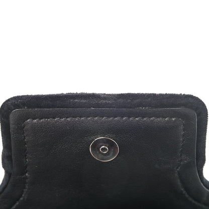 Miu Miu Tartan Chain Flap Bag Black Red Multicolor 5 of 6