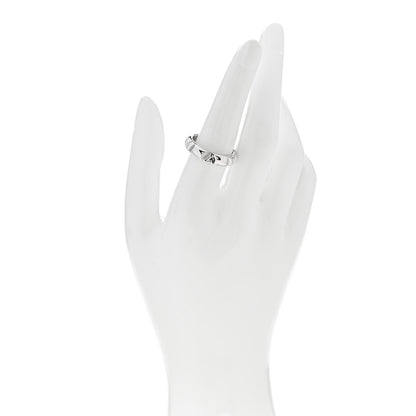 Louis Vuitton 18K White Gold LV Volt Multi Ring 57 8 2 of 4
