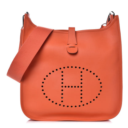 Hermes Epsom Evelyne III GM Orange Poppy 1 of 9