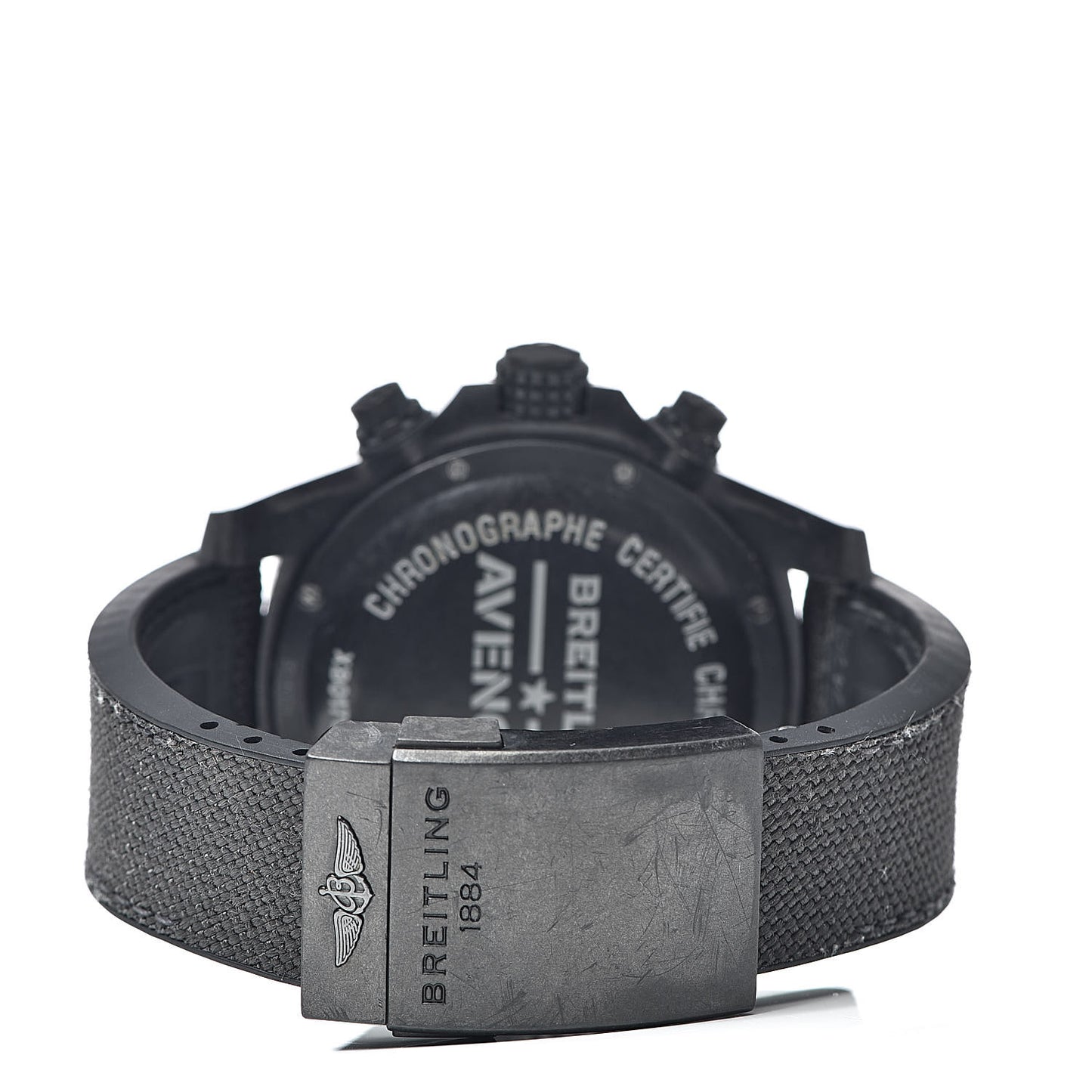 Breitlight Canvas 50mm Avenger Hurricane 12H Automatic Watch Volcano Black XBO170