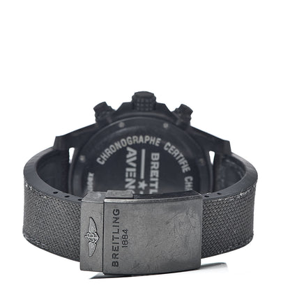 Breitling Breitlight Canvas 50mm Avenger Hurricane 12H Automatic Watch Volcano Black XBO170 4 of 10