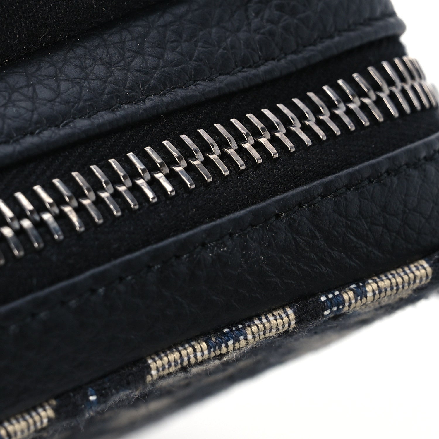 Christian Dior Oblique Pouch Navy Blue 12 of 14