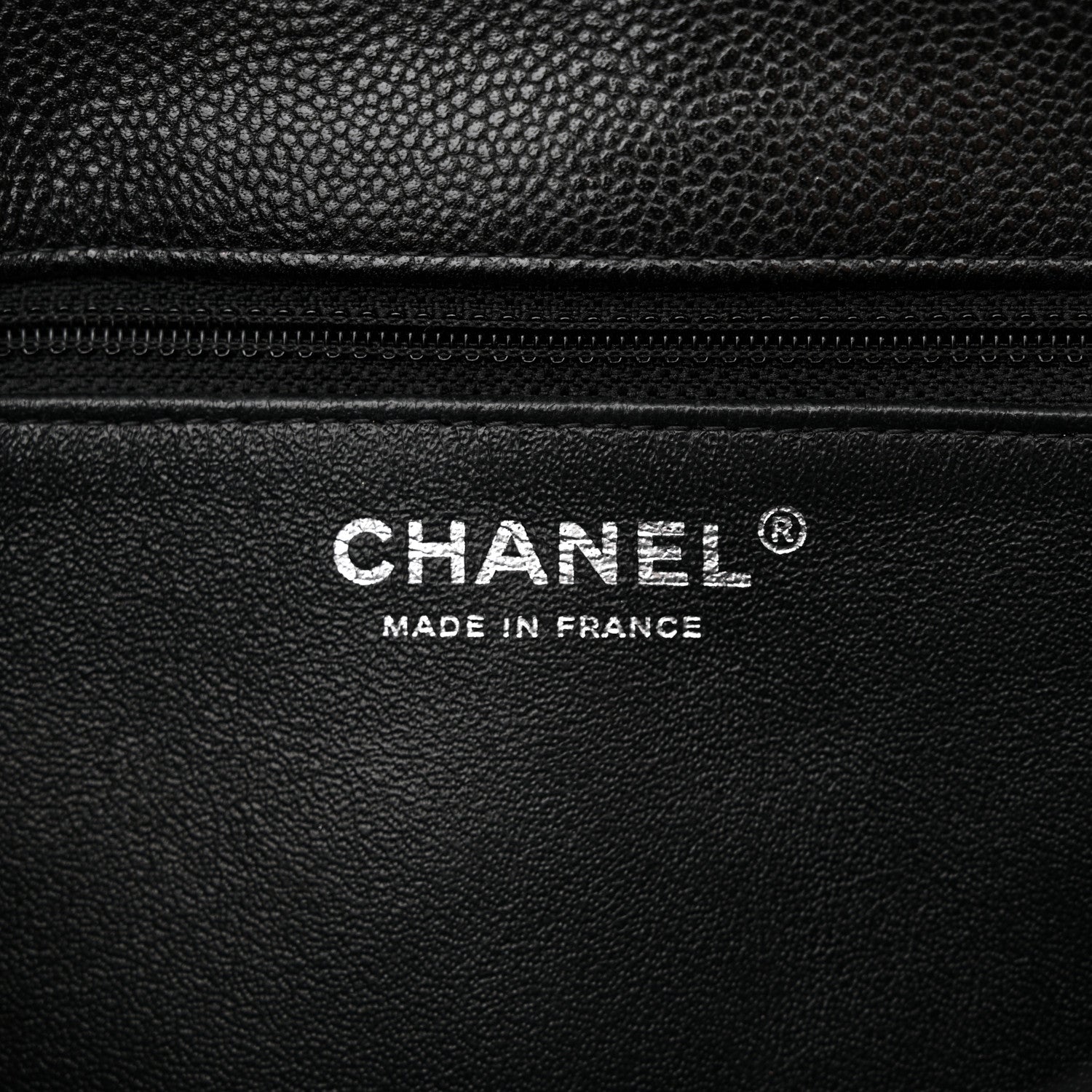 Chanel Caviar Quilted Flap Clutch Black 6 of 7