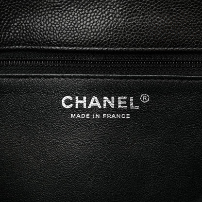 Chanel Caviar Quilted Flap Clutch Black 6 of 7