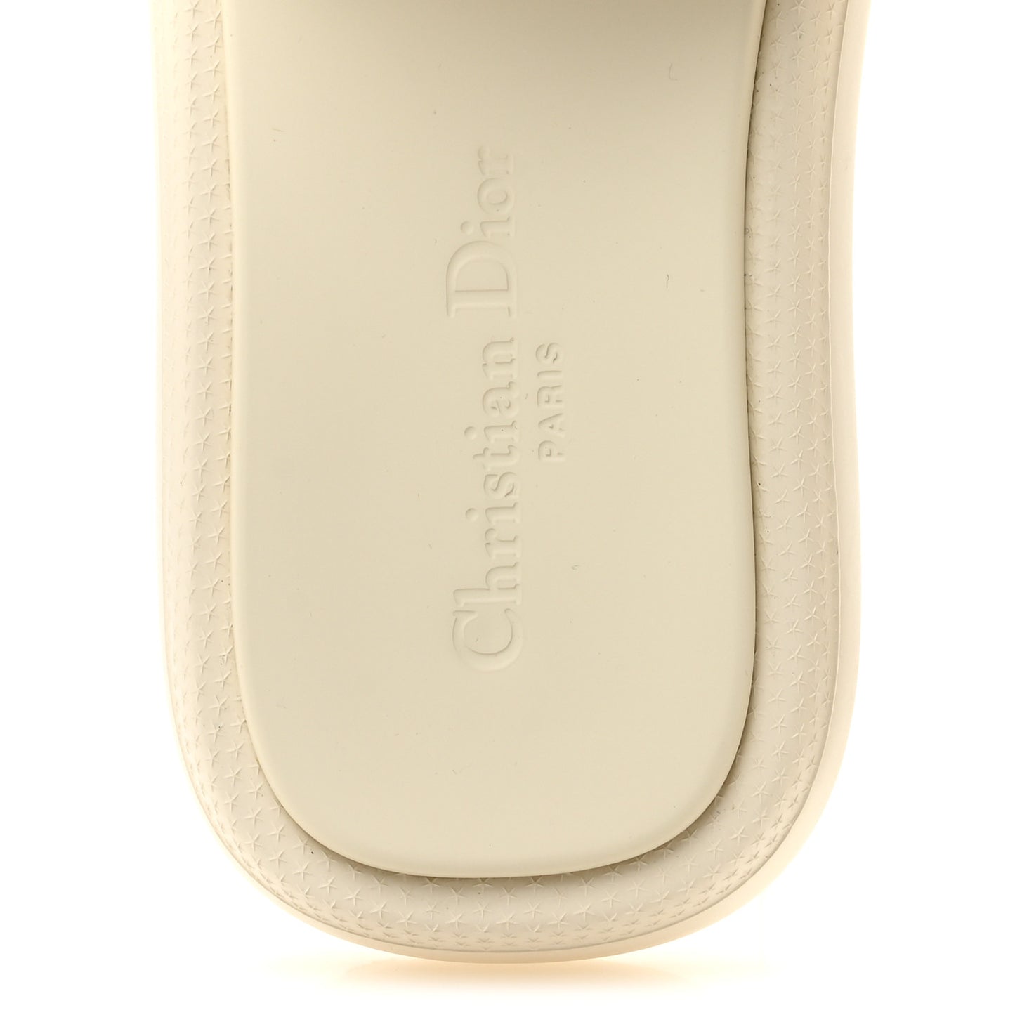 Rubber D-Club Slide Sandals 37 Off White