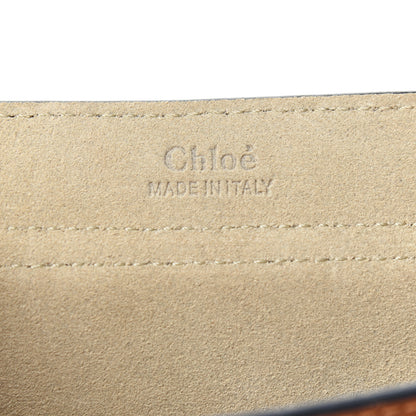 Chloe Calfskin Mini Hudson Fringe Shoulder Bag Caramel 6 of 9