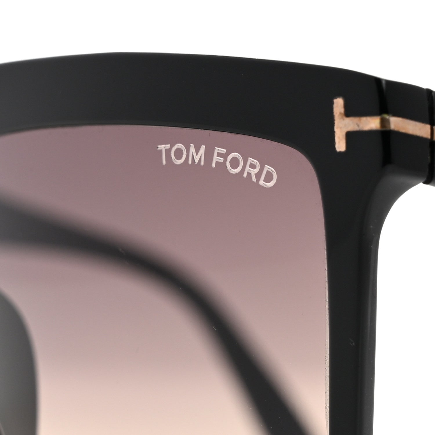 Tom Ford Acetate Sabrina Square Sunglasses TF764 Black 7 of 8