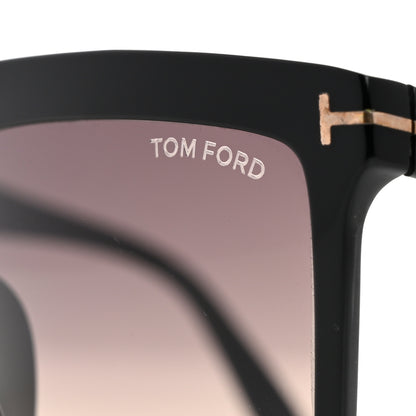Tom Ford Acetate Sabrina Square Sunglasses TF764 Black 7 of 8