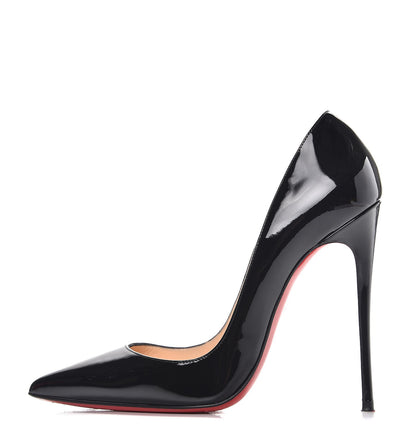 Christian Louboutin Patent So Kate 120 Pumps 37 Black 1 of 12