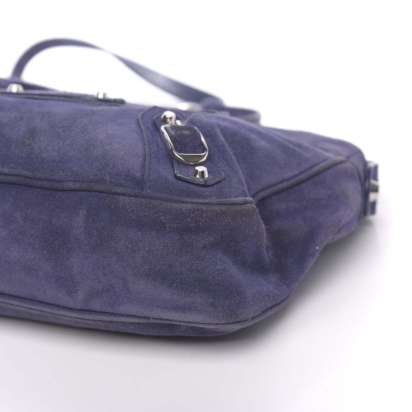 Baby Daim Suede Classic Hardware Hip Bleu Nuit
