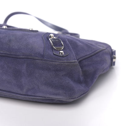 Balenciaga Baby Daim Suede Classic Hardware Hip Bleu Nuit 10 of 11