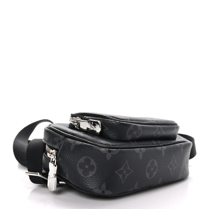 Louis Vuitton Monogram Eclipse Taigarama Outdoor Pouch Black 4 of 9