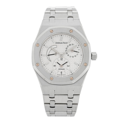 Audemars Piguet Stainless Steel 36mm Royal Oak Dual Time Automatic Watch White 25730ST.OO.0789ST.09 1 of 4