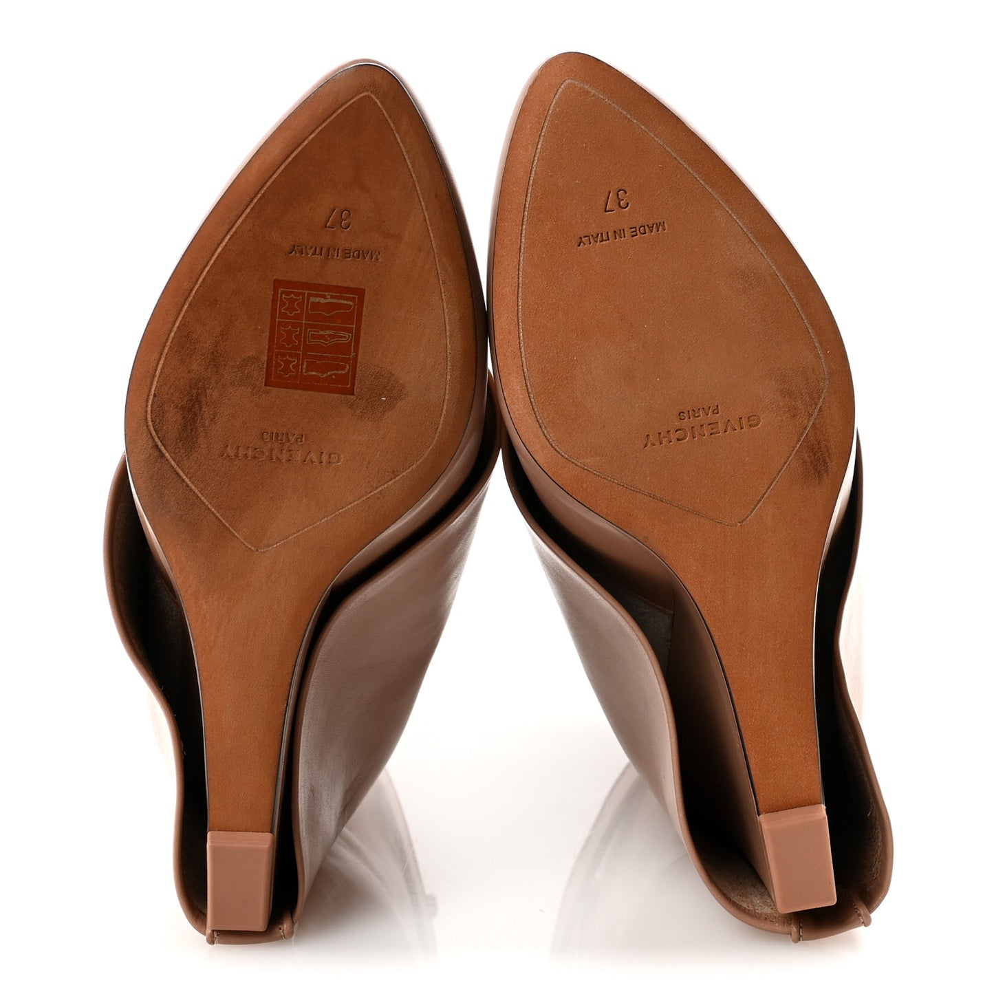 Calfskin Shark Lock Ankle Boots 37 Vieux Rose