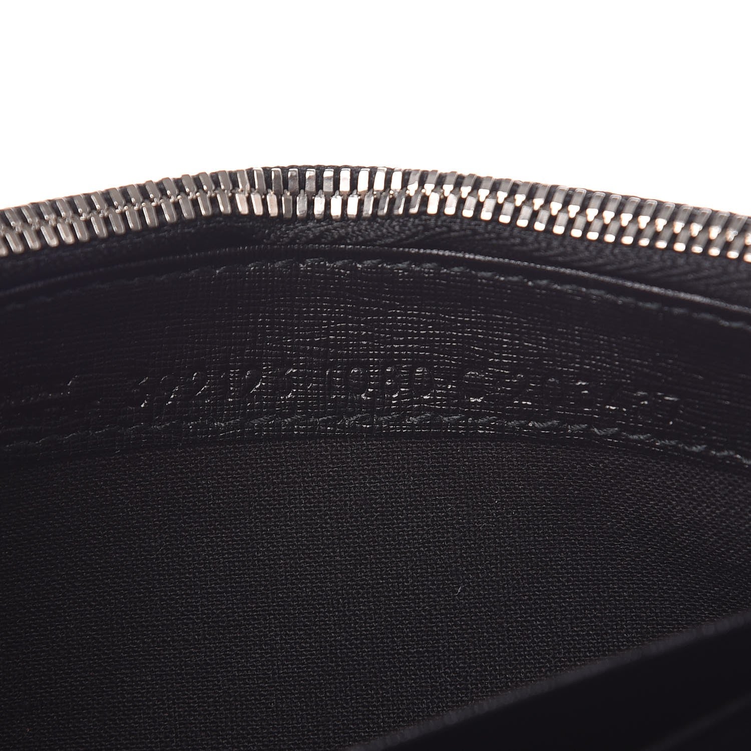 Balenciaga Saffiano Square Check Wallet Black White 8 of 8