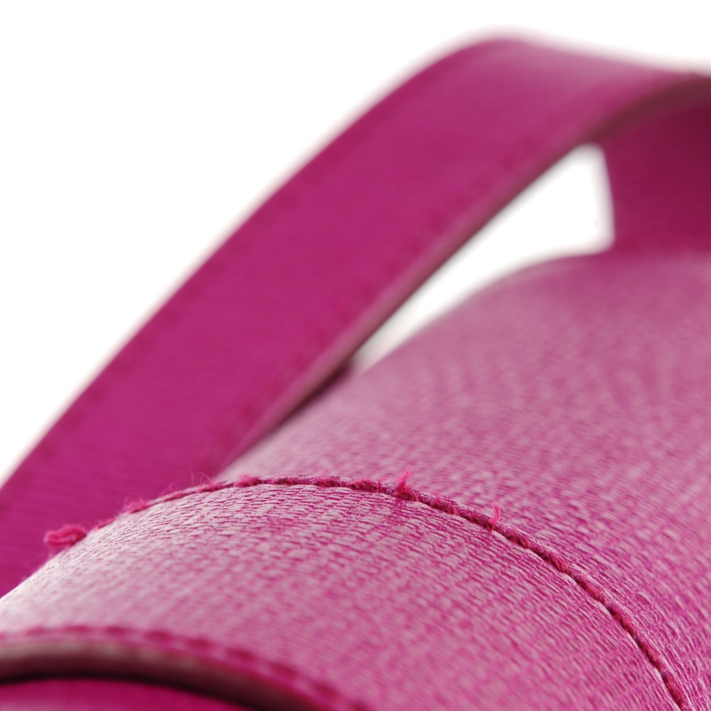 Calfskin Classic Y Satchel Fuchsia