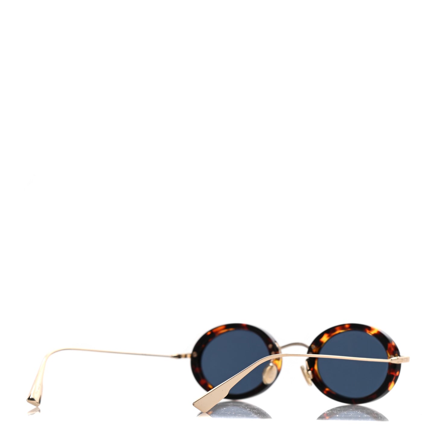 Hypnotic 2 Round Sunglasses Gold Tortoise
