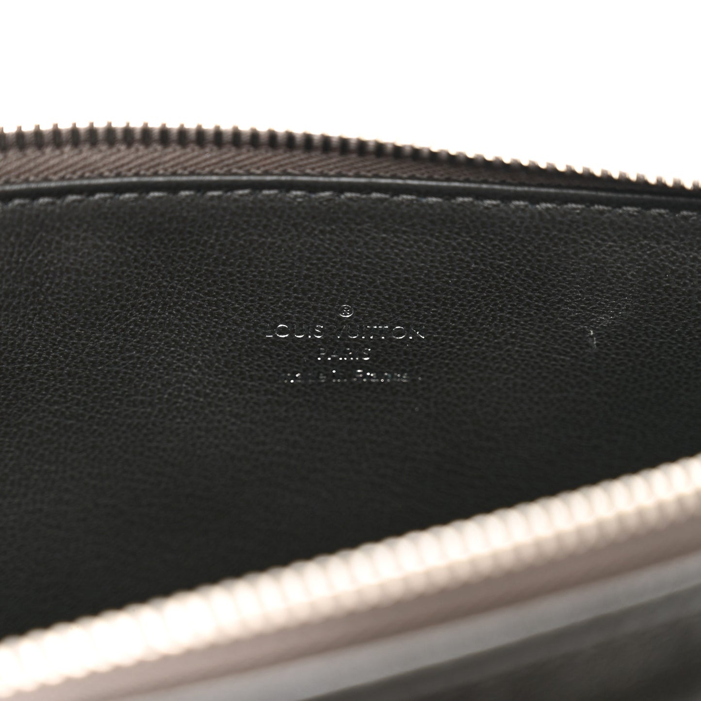 Lambskin Embossed Monogram Coussin PM Anthracite
