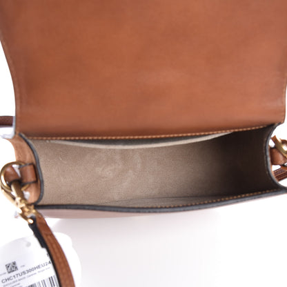 Chloe Calfskin Suede Medium Nile Bracelet Bag Caramel 5 of 8