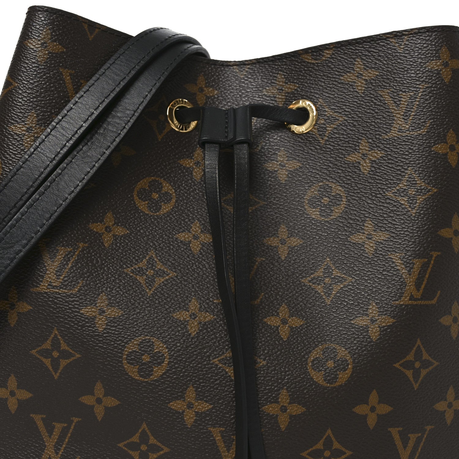 Louis Vuitton Monogram Neonoe MM Black 8 of 10