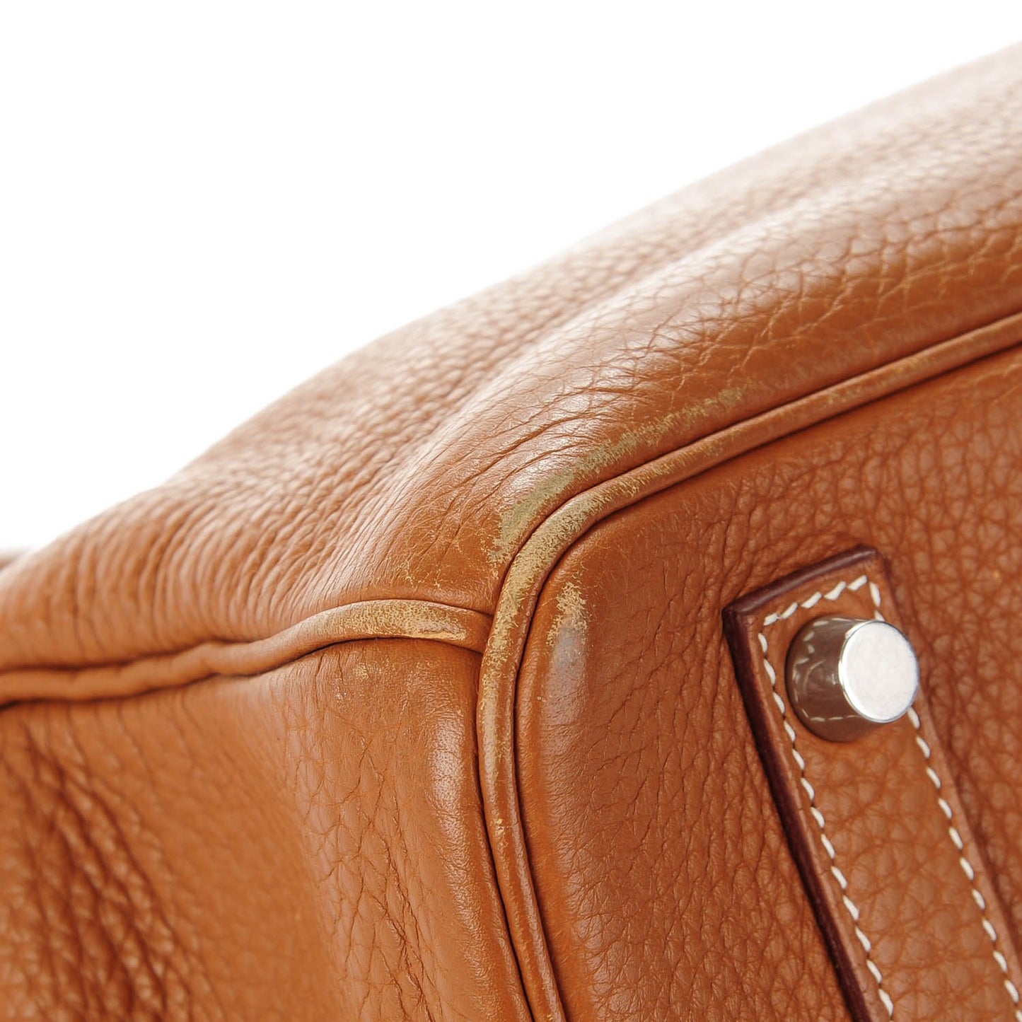 Taurillon Clemence Birkin 35 Gold