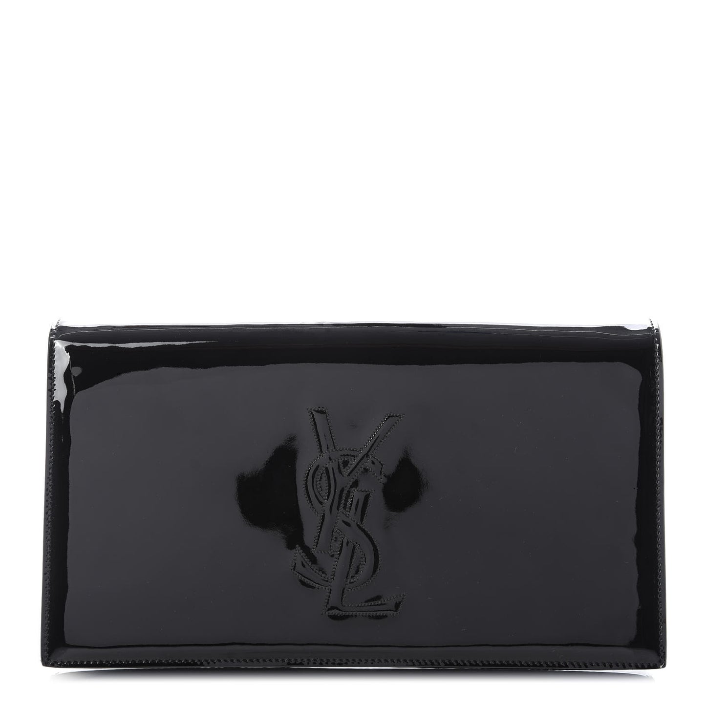 Patent Monogram Large Belle De Jour Clutch Black
