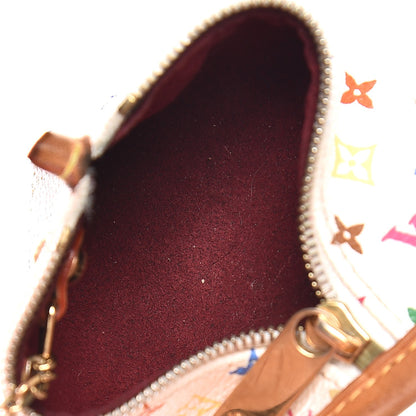 Louis Vuitton Monogram Multicolor Berlingot Coin Purse White 5 of 7