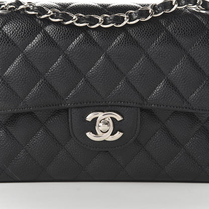 Chanel Caviar Quilted Small Double Flap Black 12 of 13