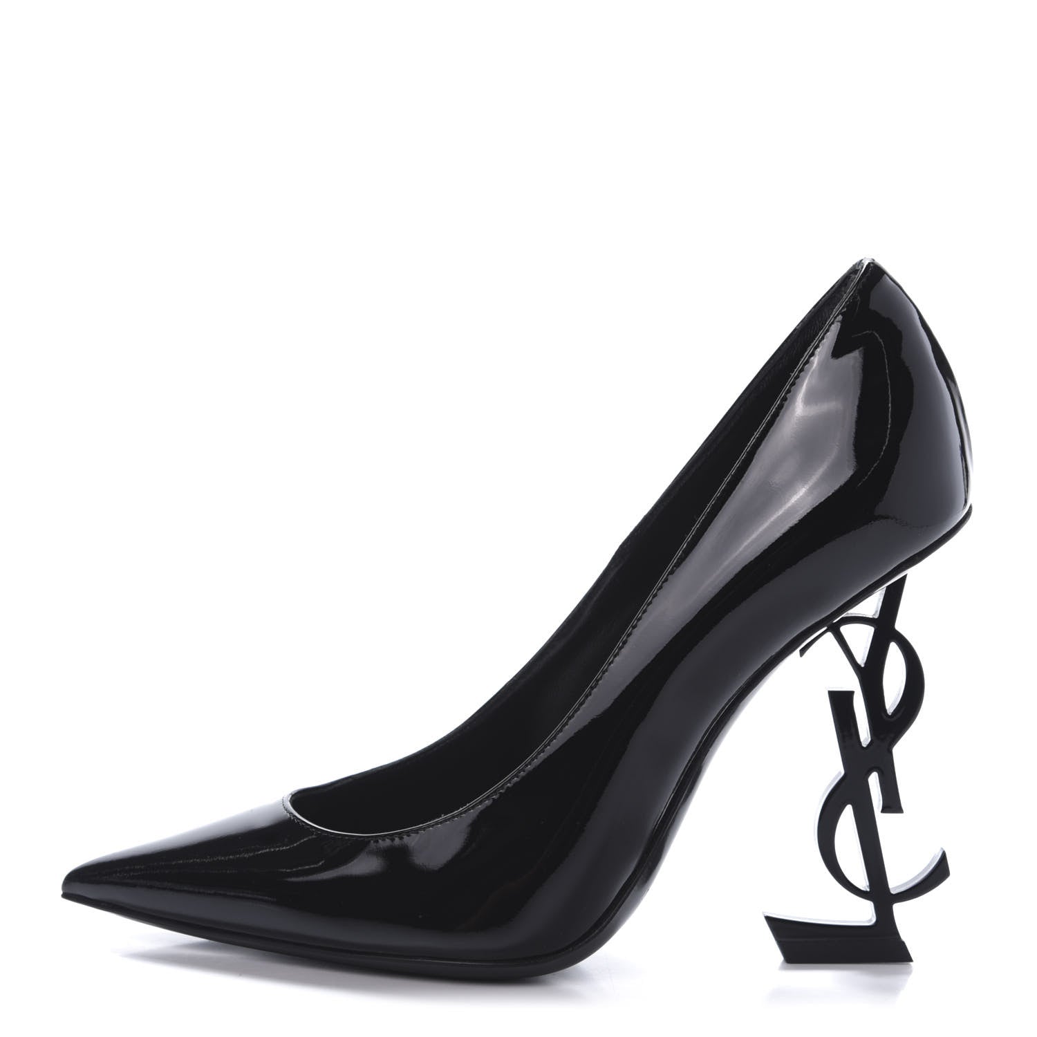 Saint Laurent Patent Opyum 110 Pumps 35 Black 1 of 10