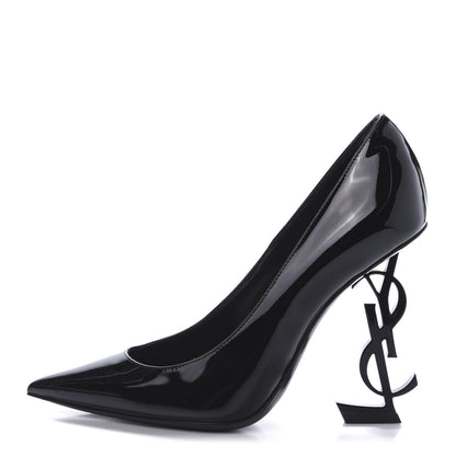 Saint Laurent Patent Opyum 110 Pumps 35 Black 1 of 10