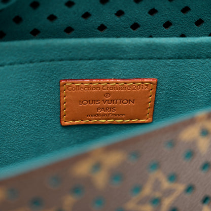 Louis Vuitton Monogram SC Flore Saumur Teal 7 of 10