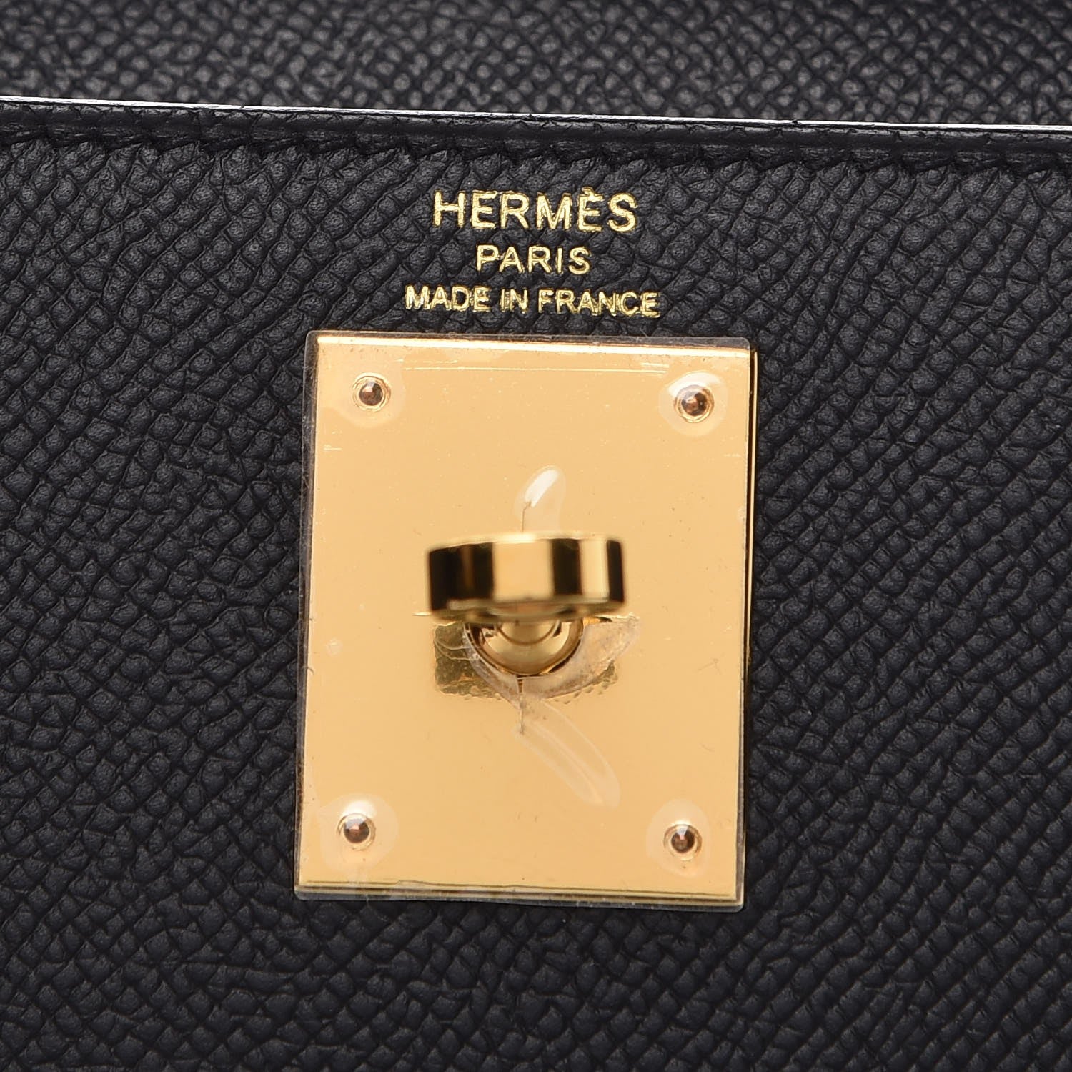 Hermes Epsom Kelly Sellier 28 Black 6 of 9
