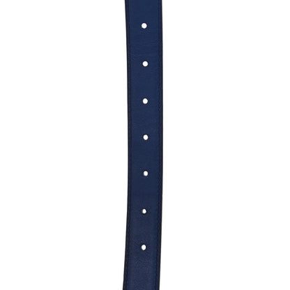 Hermes Swift Box 24mm Mini Constance H Belt 85 34 Bleu Saphir Black 5 of 6